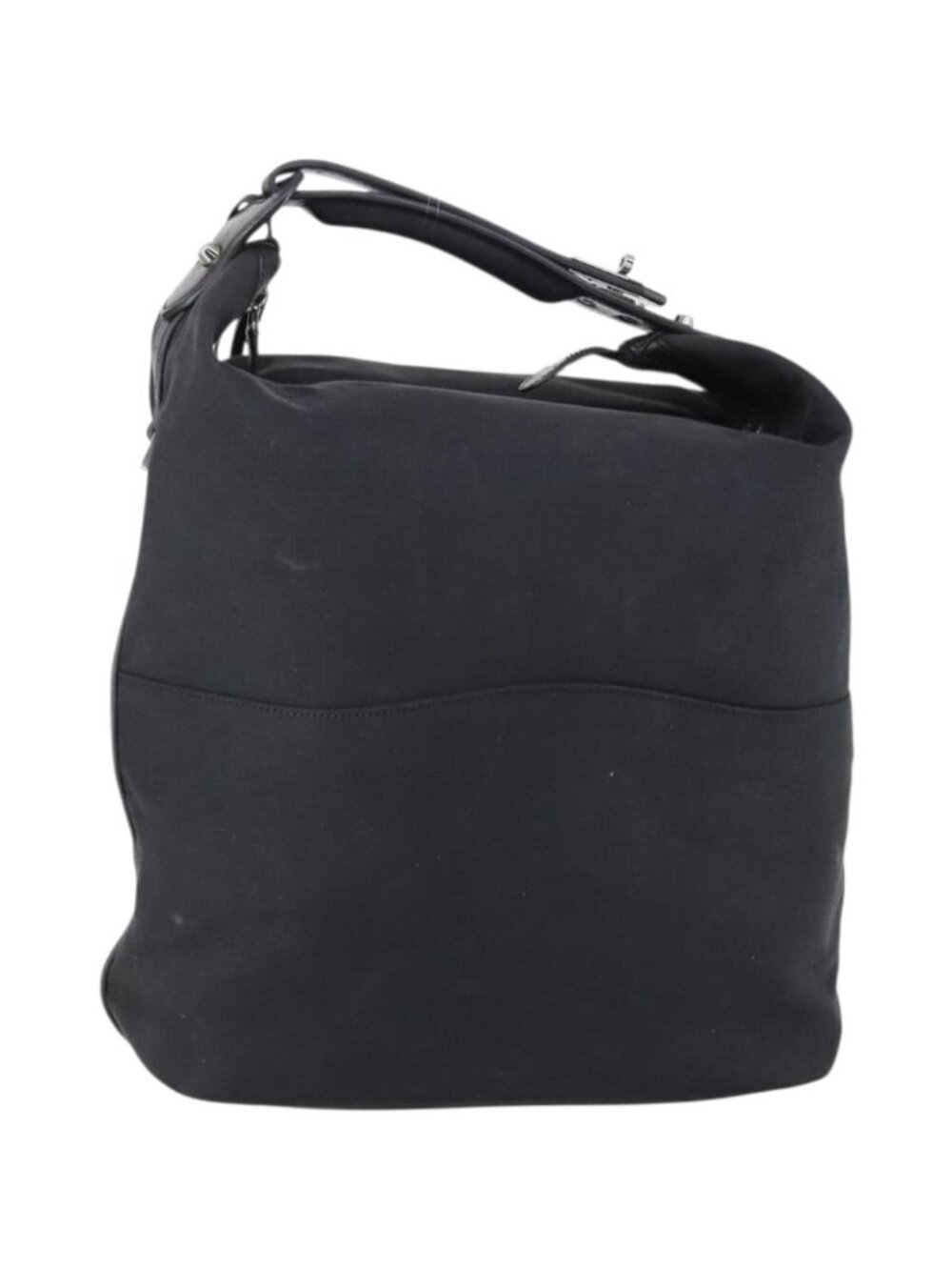 GUCCI Shoulder Bag Canvas Black